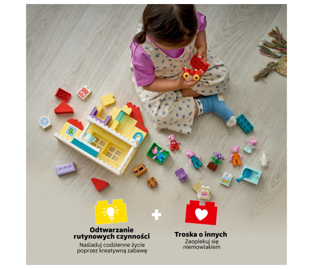 LEGO DUPLO 10467 Peppa Dom rodzinny - 1489540 - zdjęcie 5
